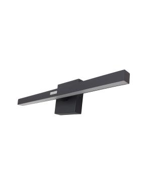 Aplique LED 12W Negro 50cm Calido 9562