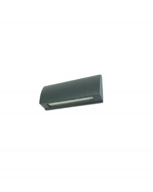 Aplique LED 3,5W Calido Negro Intemperie LD55091