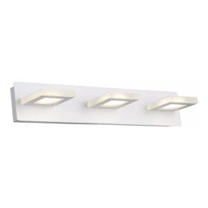 Aplique LED 3 Cuadrados 15W Calidos 48cm