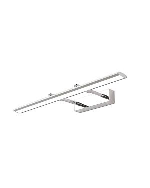 Aplique LED Thin Niquel 12W 40cm 3 Luces