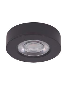 Centro Negro LED 5W Calido