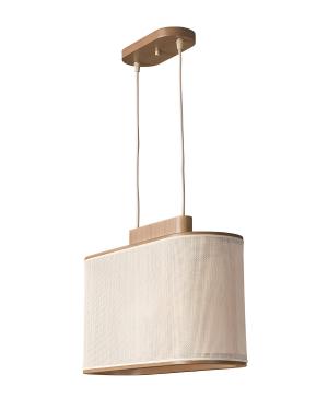 Colgante Apollo Elíptico Castaño