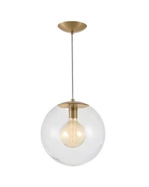 Colgante Esfera Vintage 30cm Dorado