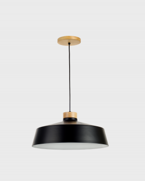 Colgante Vibrance 45,5cm Negro