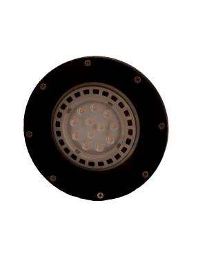 Embutido de Piso Negro E27