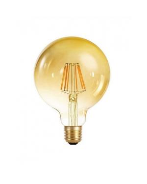 Globo LED 8W Ambar Filamento Calida