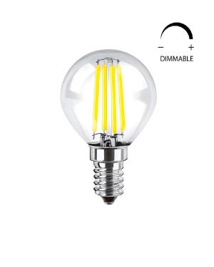 Gota LED 4W E14 Filamento Dimerizable
