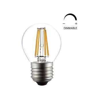 Gota LED Filamento 4W E27 Dimerizable Cálida