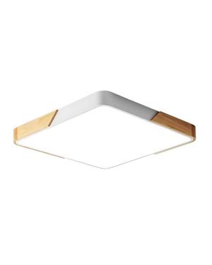 Plaf Moro Cuad 40CM 24W Cálido Blanco