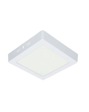 Plafón LED 12W Neutro Cuadrado Plus