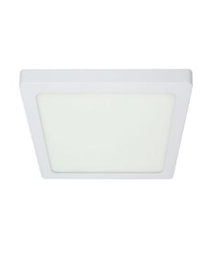 Plafón LED 24W Cuad.Cálido Blanco