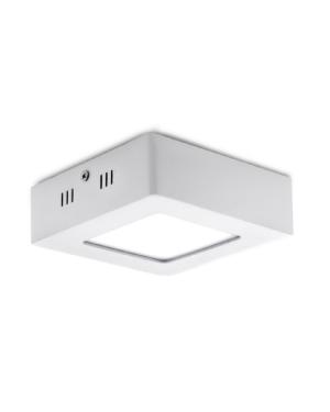 Plafon LED 8W Frio Cuadrado