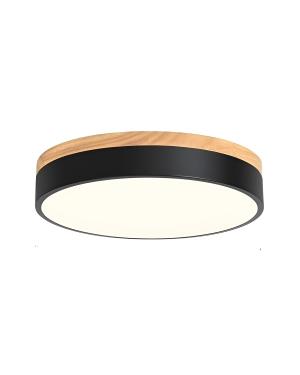 Plafón LED Praga 31W Negro Frío/Cálido/Neutro