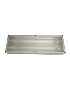 Plafón Rectangular 4L Vidrio