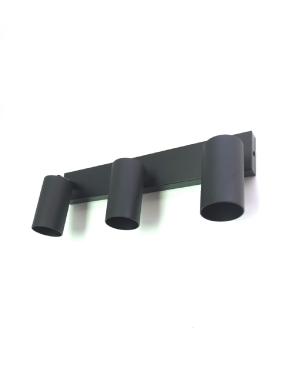 Spot 3L GU10 Negro Cilindro 8663