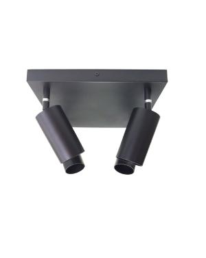 Spot 4L GU10 Negro Cilindro 8664