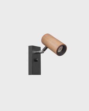 Spot Madera 1 Luz GU10