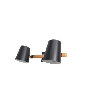 Spot Nordico Negro 2L E27