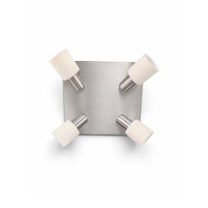 Spot Tele3 4 Luces Niquel