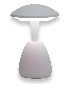 Veladora Hongo Recargable Blanca