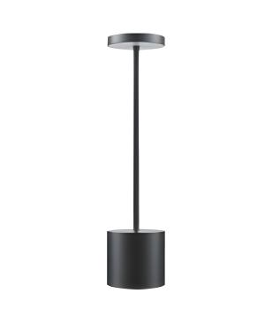 Veladora LED Recargable Negra a Batería