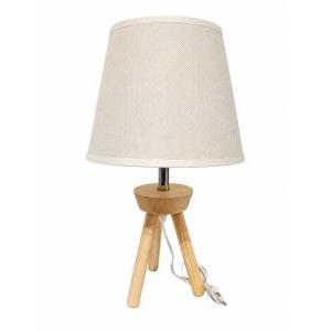 Veladora Tripode Madera Chica C/Pantalla